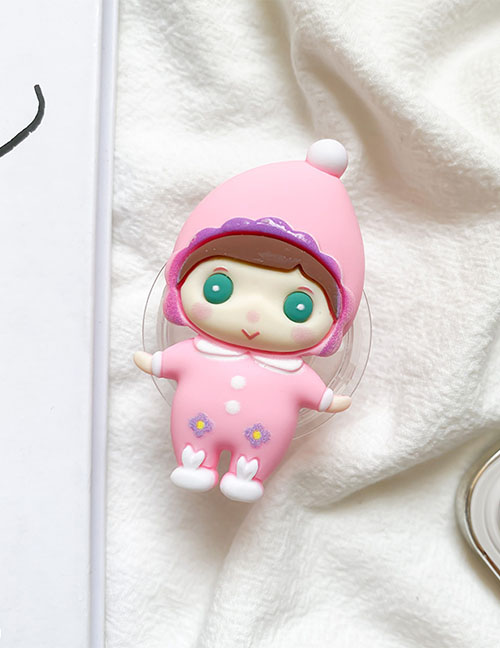 Fashion Little Cute Baby - Little Pink Baby Acrylic Little Cute Baby Mobile Phone Airbag Bracket