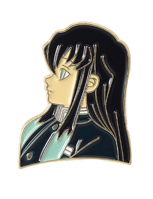 Fashion 2# Alloy Geometric Anime Lacquer Brooch