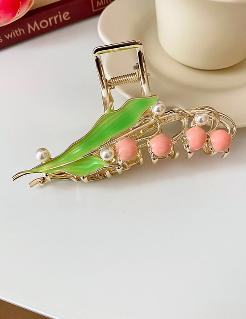 Fashion Grab Clip - Pink Pearl Flower Pea Grab