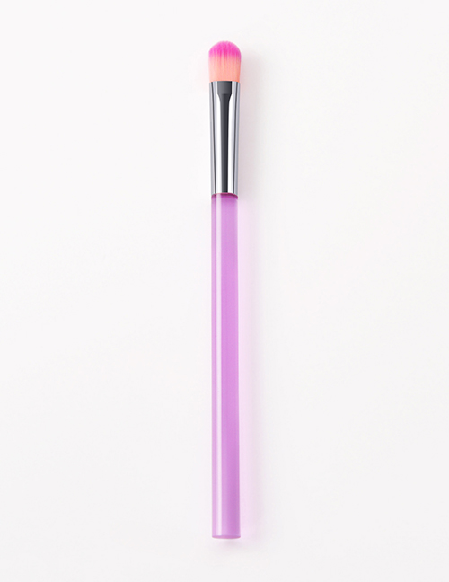 Fashion Pink Single Acrylic Pink Eyeshadow Brush