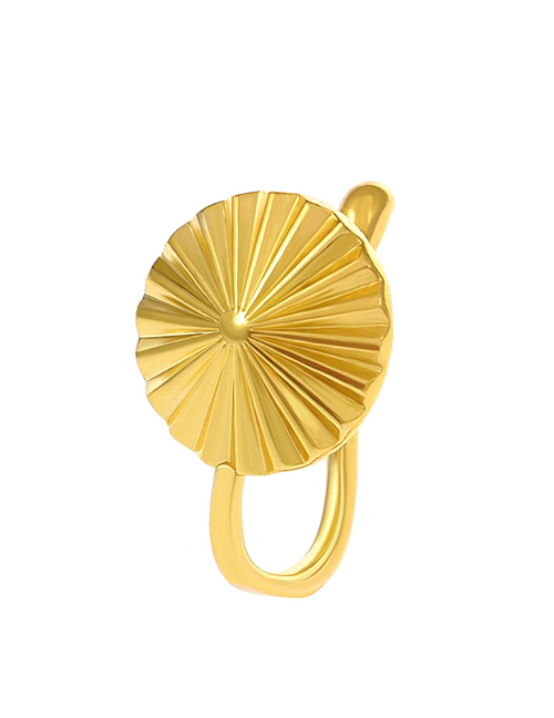 Fashion 03 Imitation Gold Umbrella X591 Metal Geometric Umbrella Piercing U-shaped Nose Clip