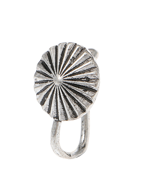Fashion 04 Ancient Silver Umbrella X592 Metal Geometric Umbrella Piercing U-shaped Nose Clip