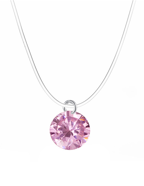 Fashion Crystal Necklace 1249 Alloy Diamond Geometric Necklace