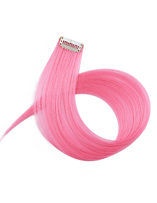 Fashion Barbie Powder Geometric Hanging Ear Dye Wig