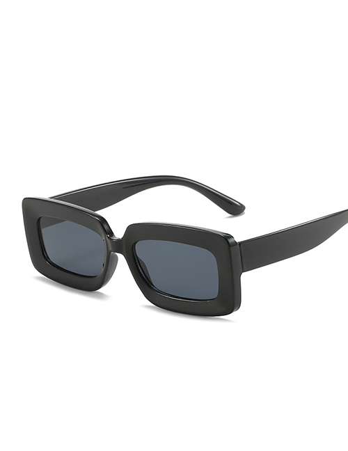 Fashion Black Frame Black And Gray Sheet Pc Frame Sunglasses