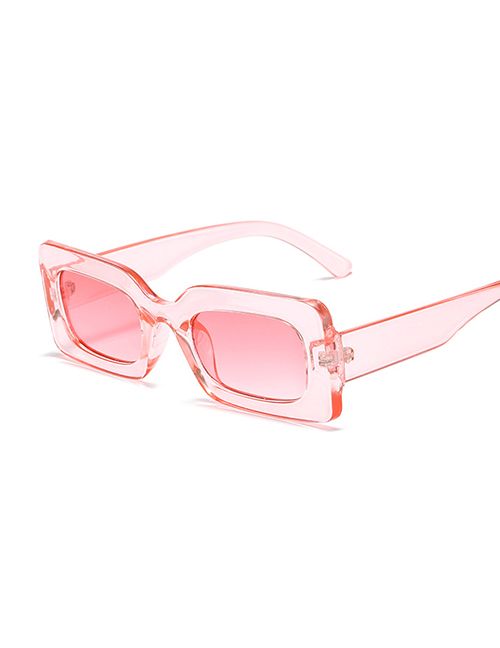 Fashion Powder Frame Double Powder Tablets Small Square Frame Sunglasses