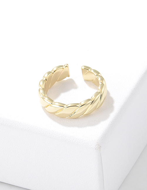 Fashion Twist Ring Pure Copper Twist Ring