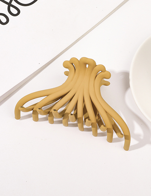 Fashion Turmeric Frosted Scallop Gripper