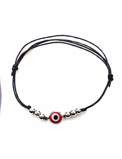 Fashion 4# Alloy Geometric Eye String Bracelet