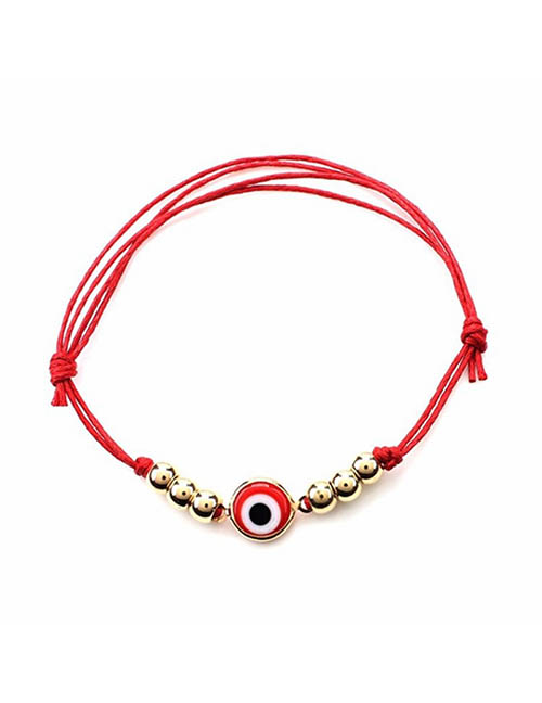 Fashion 5# Alloy Geometric Eye String Bracelet