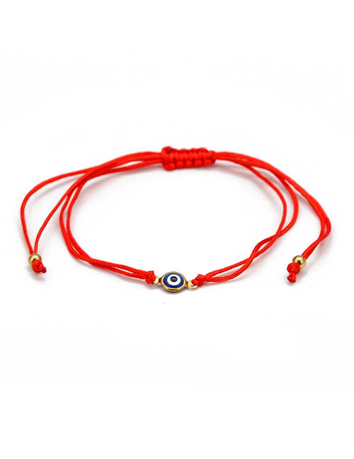 Fashion 7# Alloy Geometric Eye String Bracelet