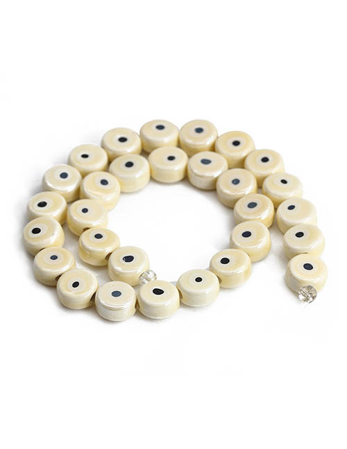 Fashion 1# Ceramic Eye Loose Beads Accessories (20 A Pack)