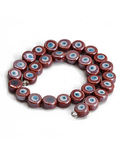 Fashion 3# Ceramic Eye Loose Beads Accessories (20 A Pack)
