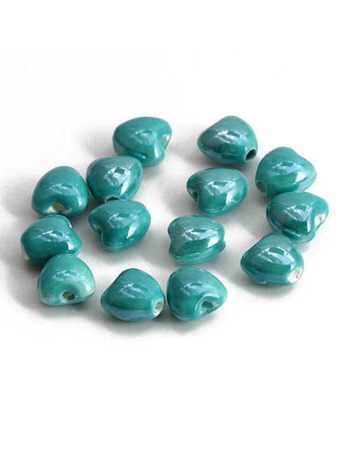 Fashion 1# Ceramic Love Loose Beads Accessories (30pcs/pack)