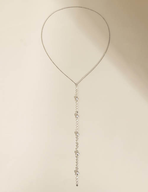 Fashion 6# Alloy Geometric Chain Necklace
