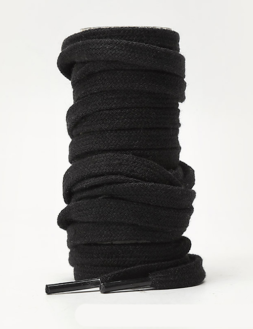 Fashion Black Cotton Flat-100cm Polyester Flat Half Circle Geometric Laces