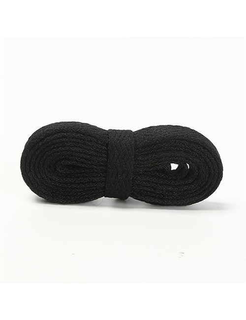 Fashion Black Flat-100cm Polyester Flat Half Circle Geometric Laces