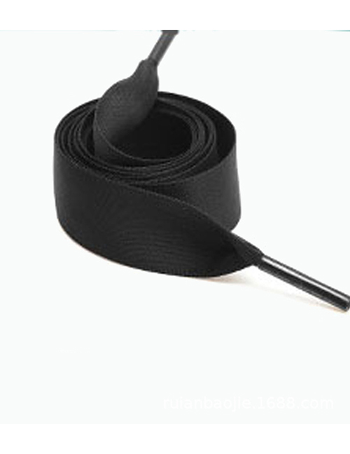 Fashion Black Silk - 160cm Polyester Flat Half Circle Geometric Laces