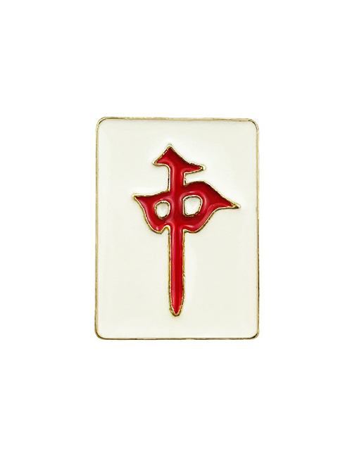 Fashion One Red And Middle Mahjong Shoe Buckle 120cm Red Chinese Mahjong Shoe Buckle