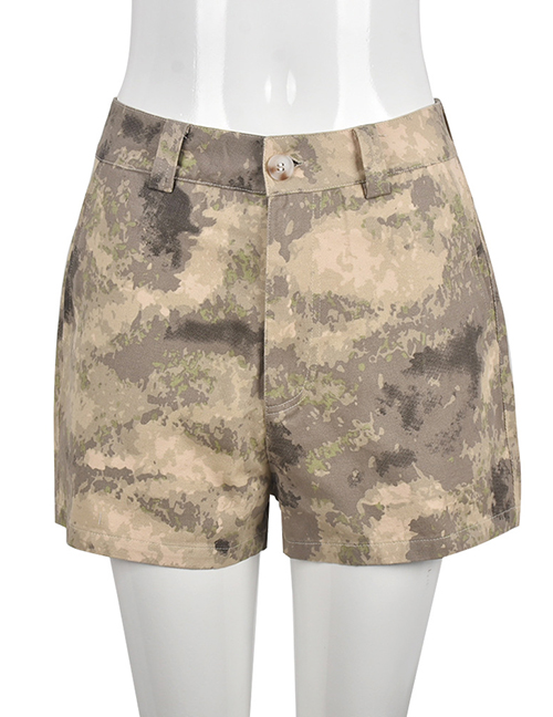 Fashion Camouflage Cotton Camouflage Shorts