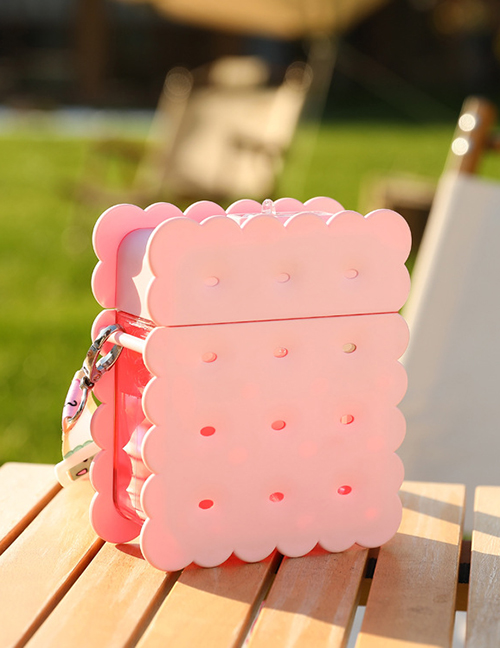 Fashion Pink Plastic Biscuit Large Capacity Water Cup