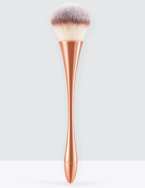 Fashion Rose Gold Single Xiaoman Waist Loose Powder Brush