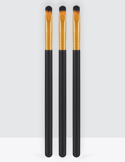 Fashion Black 3 Black Concealer Brushes