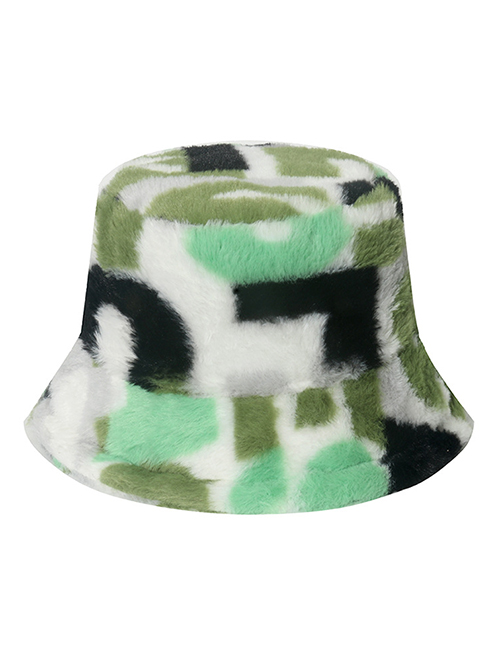 Fashion B Faux Rabbit Letter Bucket Hat