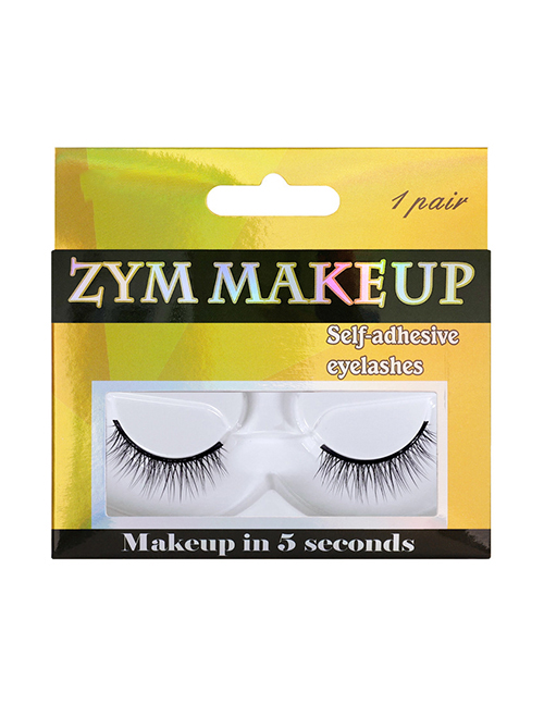 Fashion Fz1-21 Carton Self-adhesive Glue-free False Eyelashes