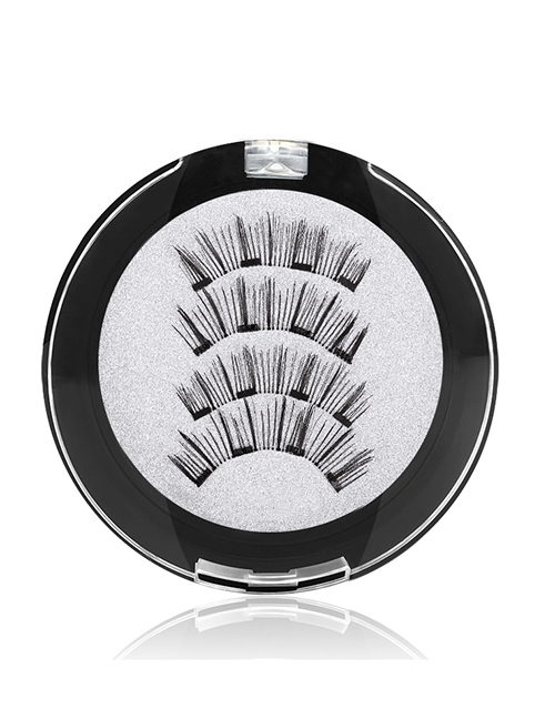Fashion B112-4 Magnet Glue-free False Eyelashes