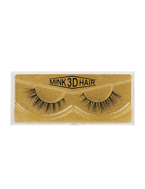 Fashion 3d-02 3d Mink False Eyelashes