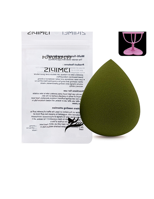 Fashion Matcha Water Drops Single Pack++ Shelf Gourd Drop Beveled Makeup Egg