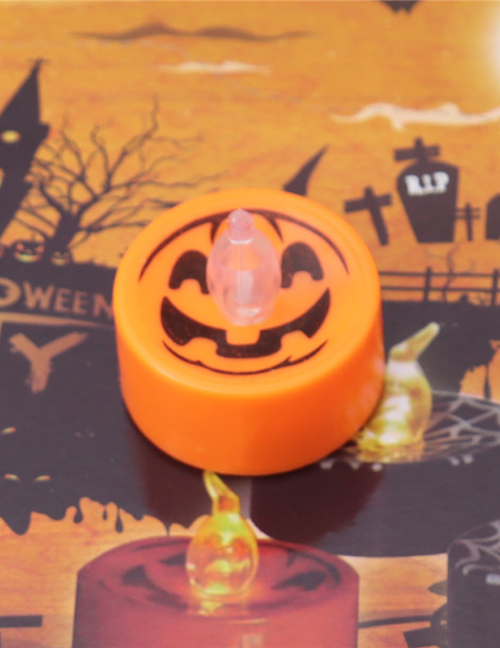 Fashion Pumpkin Halloween Glowing Jack-o-lantern (with Battery)