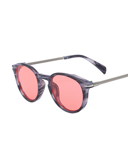 Fashion Bean Curd Grey Pc Square Large Frame Sunglasses