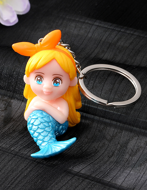 Fashion Mermaid Princess Cartoon Mermaid Keychain