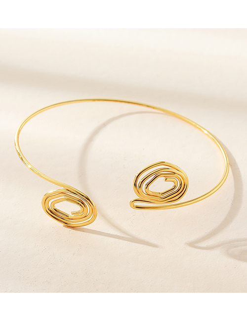 Fashion Gold Metal Geometric Bracelet
