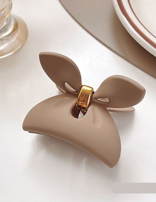Fashion Milk Cafe Butterfly Resin Geometric Butterfly Gripper