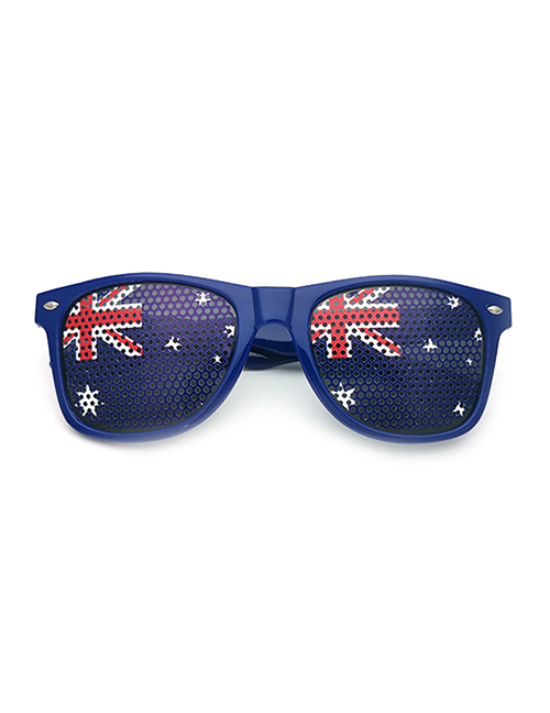 Fashion Australia Pc Square Large Frame Flag Sunglasses