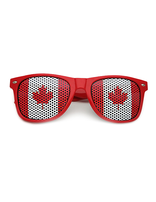 Fashion Canada Pc Flag Square Large Frame Sunglasses