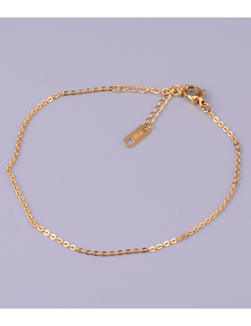 Fashion Gold Bracelet Titanium Steel Geometric Chain Bracelet
