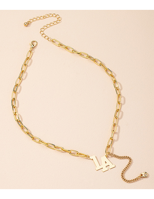 Fashion 15# Alloy Letter Multilayer Necklace