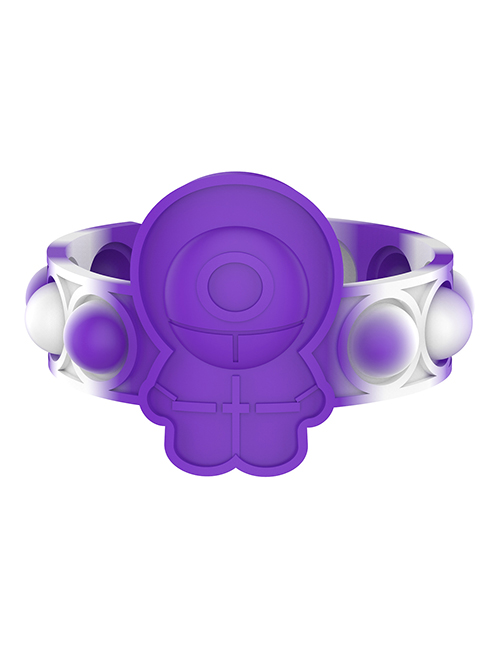 Fashion Bracelet Mask Man 2 Styles-ba Number Color Silicone Decompression Bracelet Mask Man Toy
