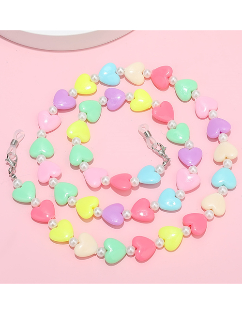 Fashion Color Love Glasses Chain Acrylic Star Love Butterfly Glasses Chain