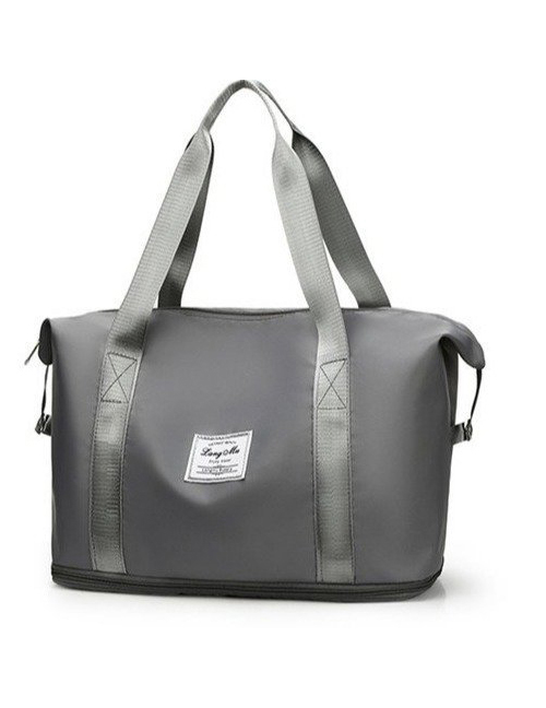 Fashion Grey Oxford Cloth Large-capacity Portable Storage Bag