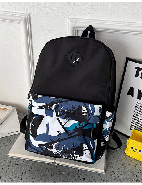 Fashion 8# Nylon Print Backpack