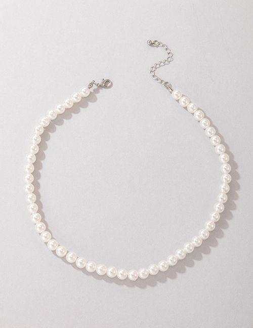 Fashion 15365-8 Pearl Beaded Necklace