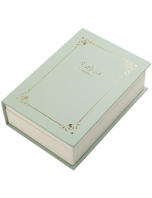 Fashion Green Flip Book Multifunctional Storage Box