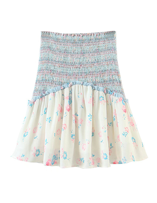 Fashion Printing Printed Elasticated Skirt