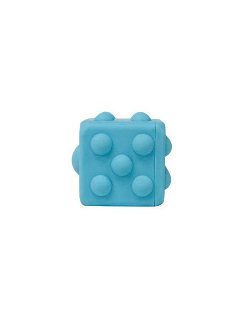 Fashion Light Blue Silicone Rubik's Cube Decompression Toy