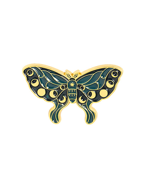 Fashion 5# Alloy Dripping Butterfly Brooch